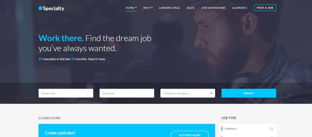 Best Job Board WordPress Themes of 2021: Speciality