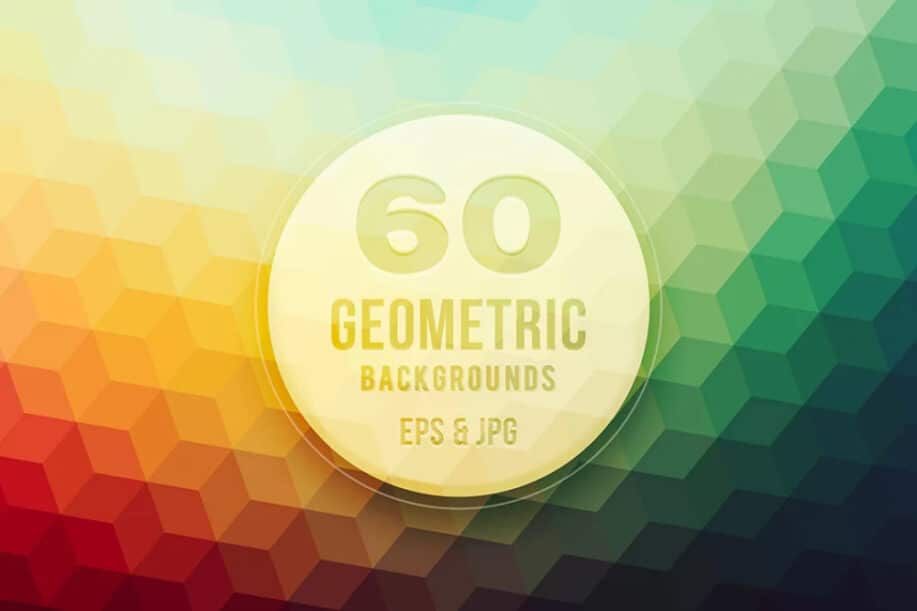 60 Geometric Vector Backgrounds