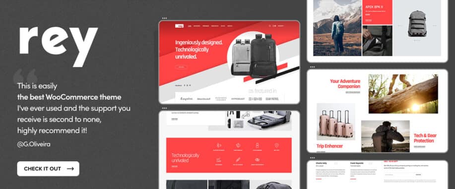 Rey - A WordPress WooCommerce Theme