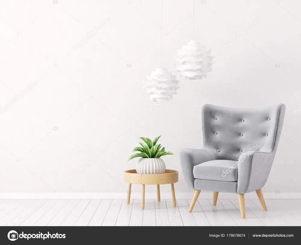 Free Stock Images to use for Website Hero Images:  Minimal Furniture Store Header