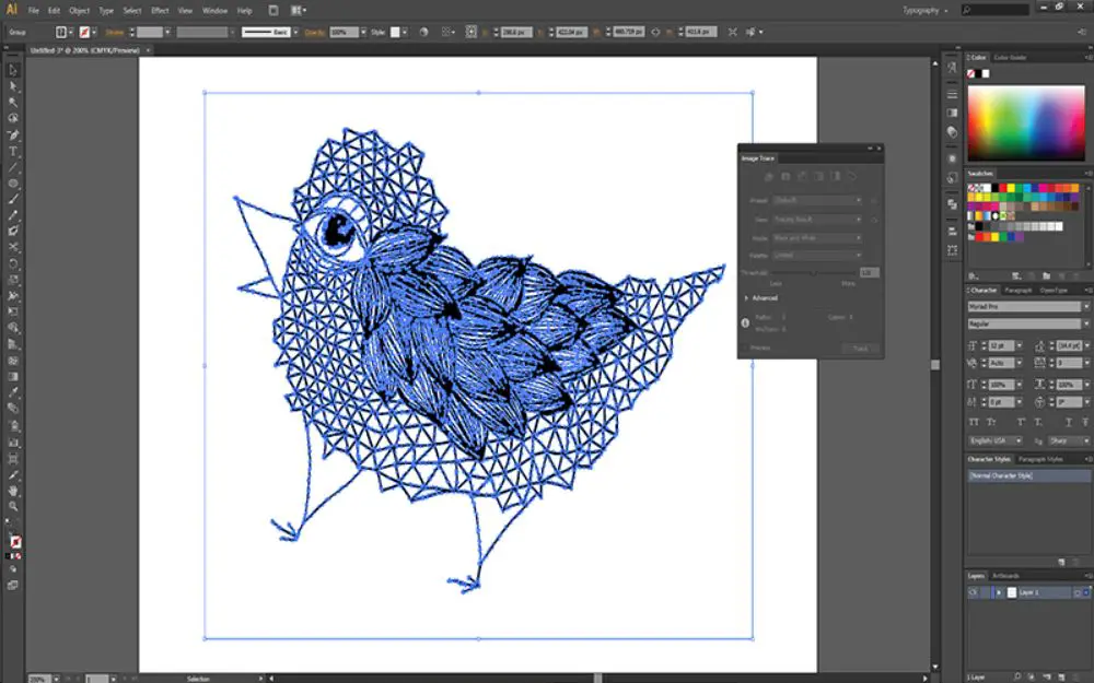  Transforming Illustrations into Digital Vectors in 9 Simple Steps- Convert your traces to path