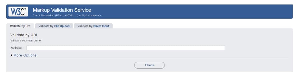 W3C Markup Validator