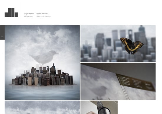 DB Works portfolio Minimalist Portfolio Websites