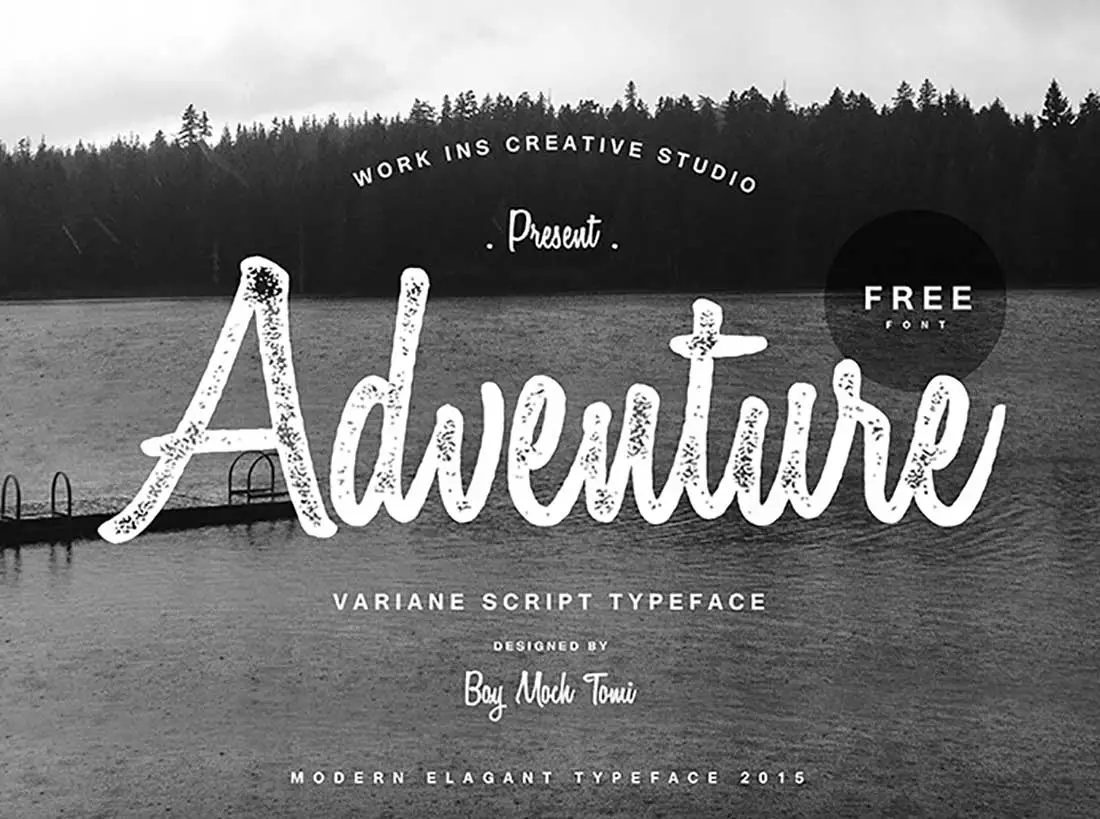 9 Variane Free Elegant Font