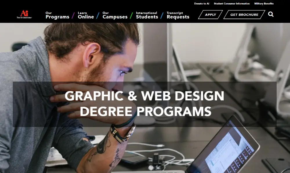 Best Website Design Schools in the USA: The Art Institute of Pittsburgh