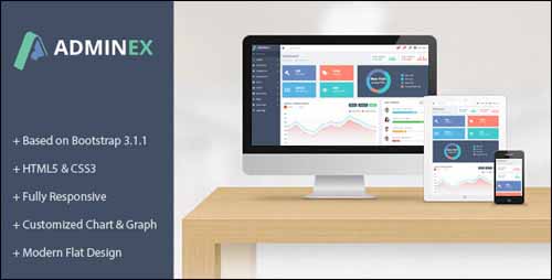 AdminEx Bootstrap 3 Responsive Admin Template