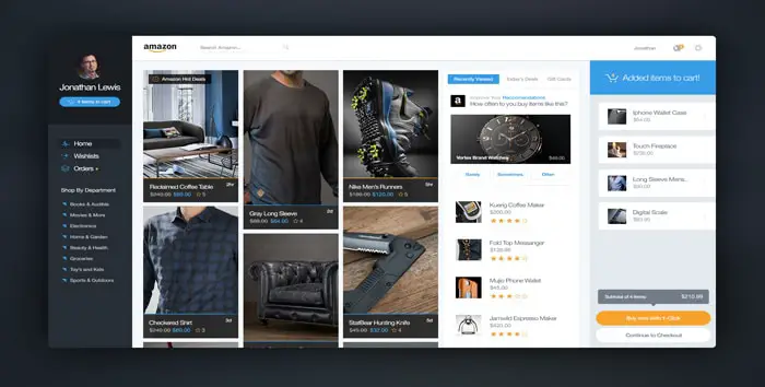 Amazon Social Network Designs