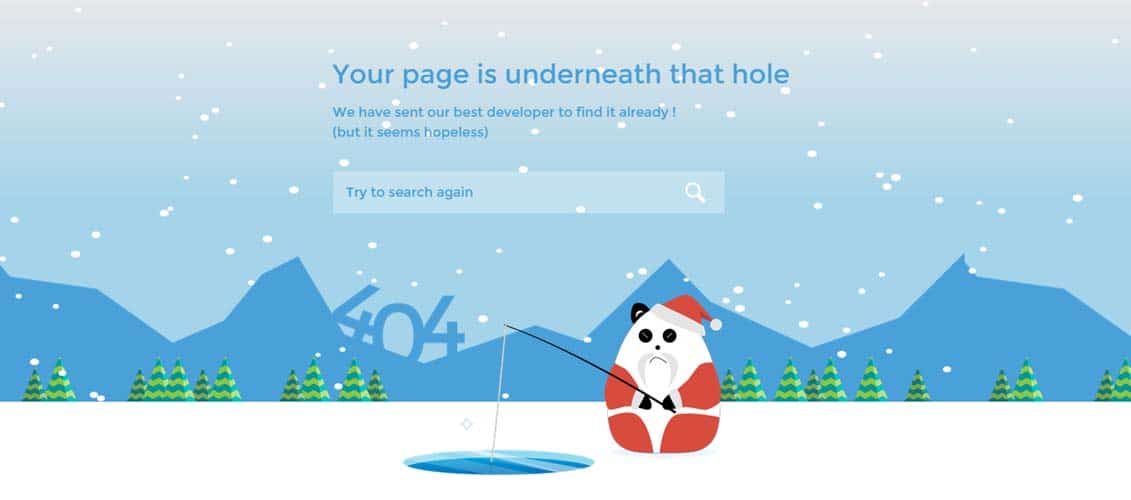 AngryPanda - Responsive 404 Page Templates