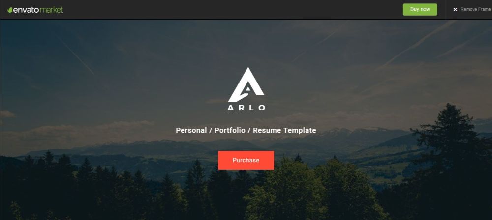 Arlo Resume Theme