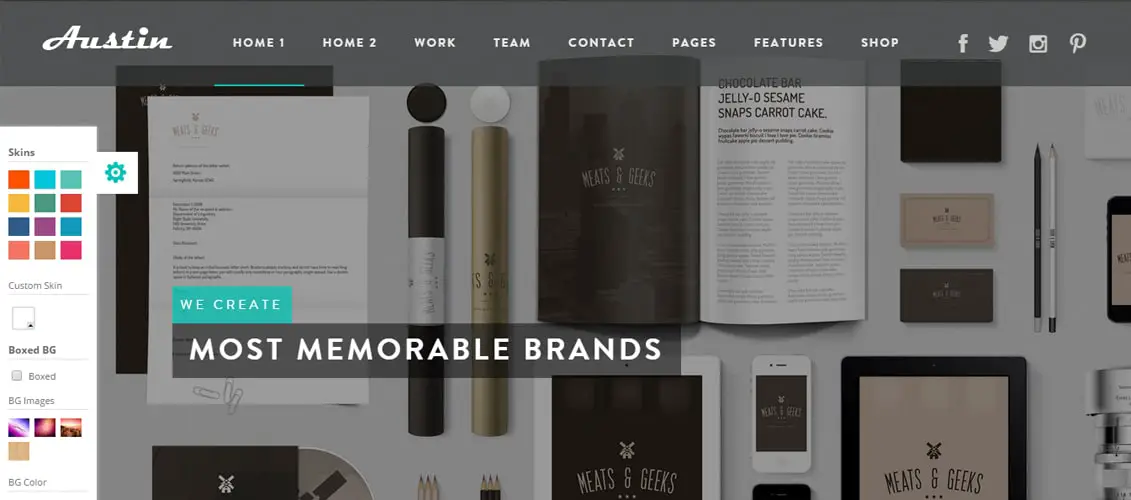 Austin - Multi-Purpose Design Agency WP Theme