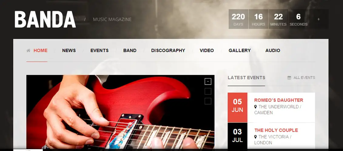 Banda - WordPress Music Magazine