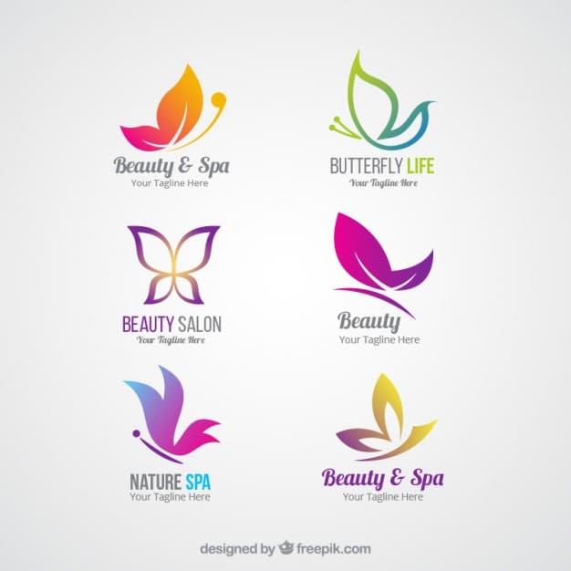 Beauty logos