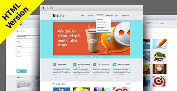 BisLite Free HTML Website Templates