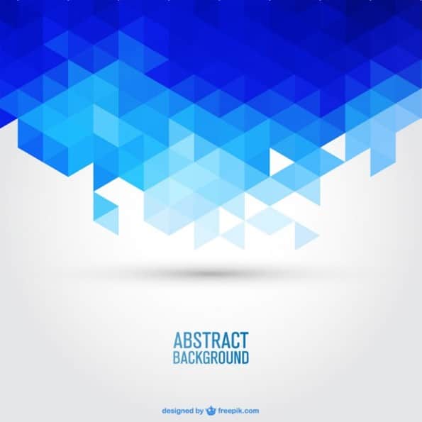 Blue Geometric Vector Background