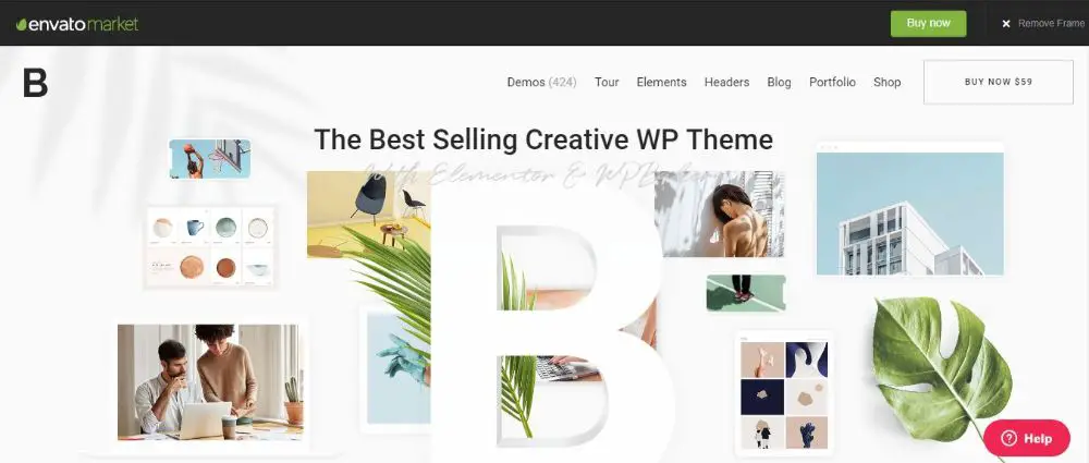 Bridge Portfolio WordPress Theme