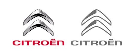 citroen rebranding logo