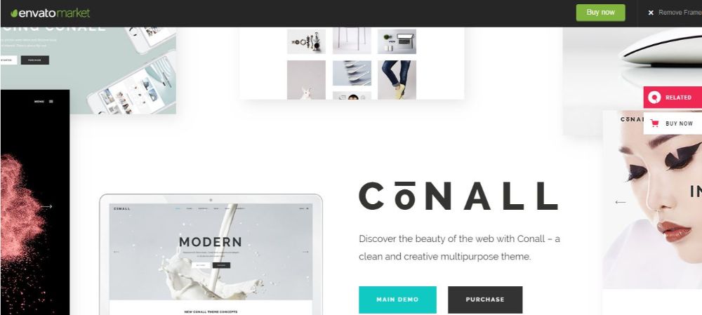 Conall- Clean Multipurpose Theme 