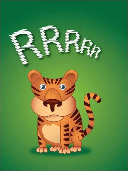 Create a Cute Little Tiger in Illustrator Cartoon Tutorials