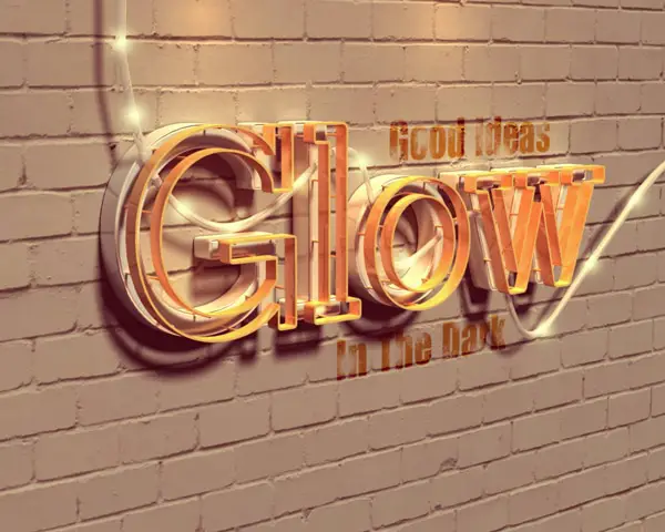 Create a Glowing 3D Text Effect With Filter Forge and Photoshop