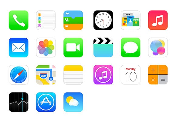 CSS iOS7 icons