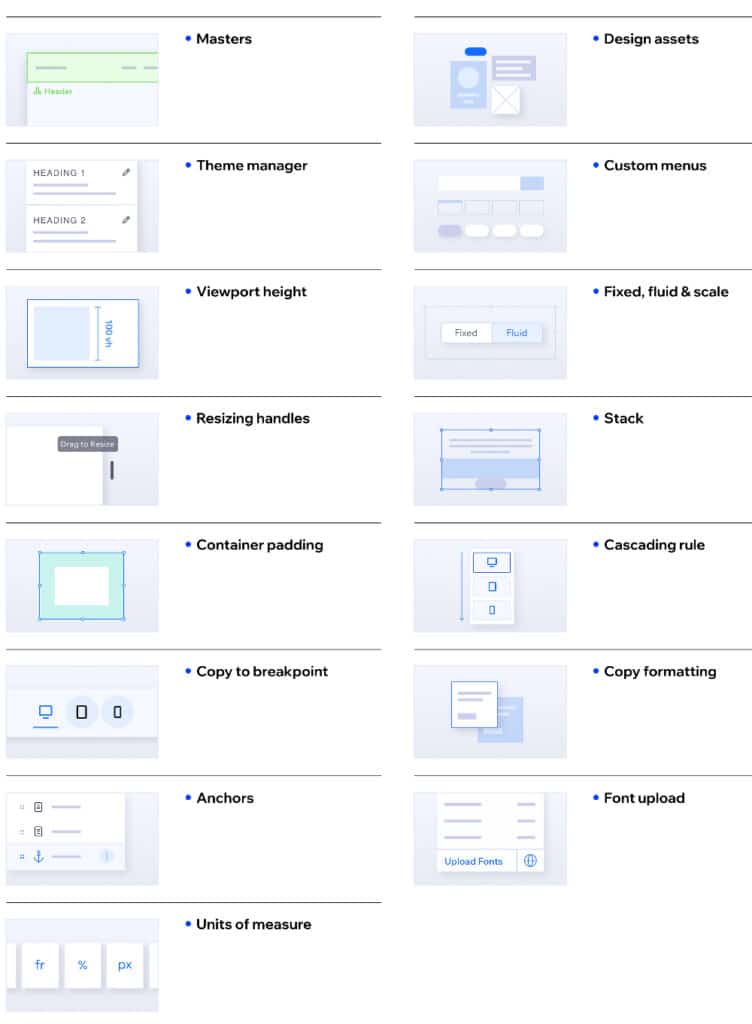 Editor X - Extra Design and Layouting Features