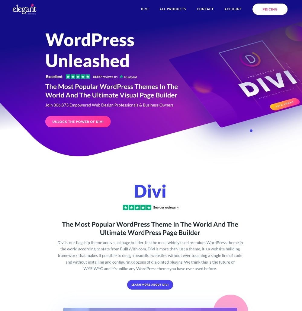 Divi - Multipurpose WordPress Theme & Page Builder