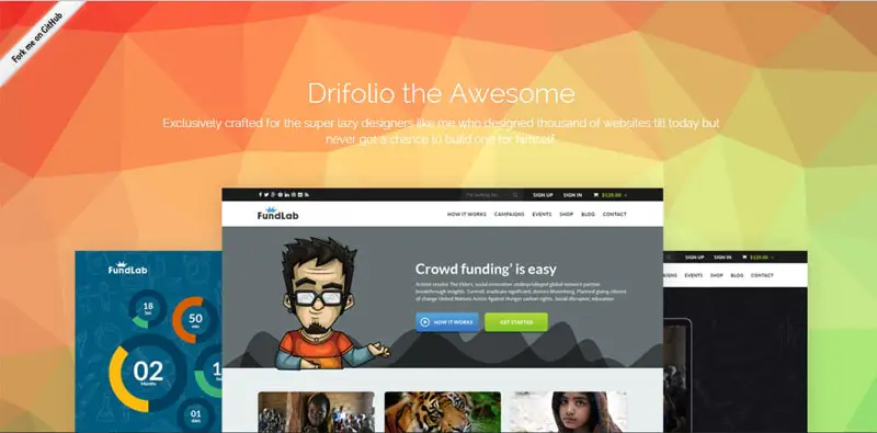 Drifolio---Free-Responsive-Dribbble-Portfolio-Template