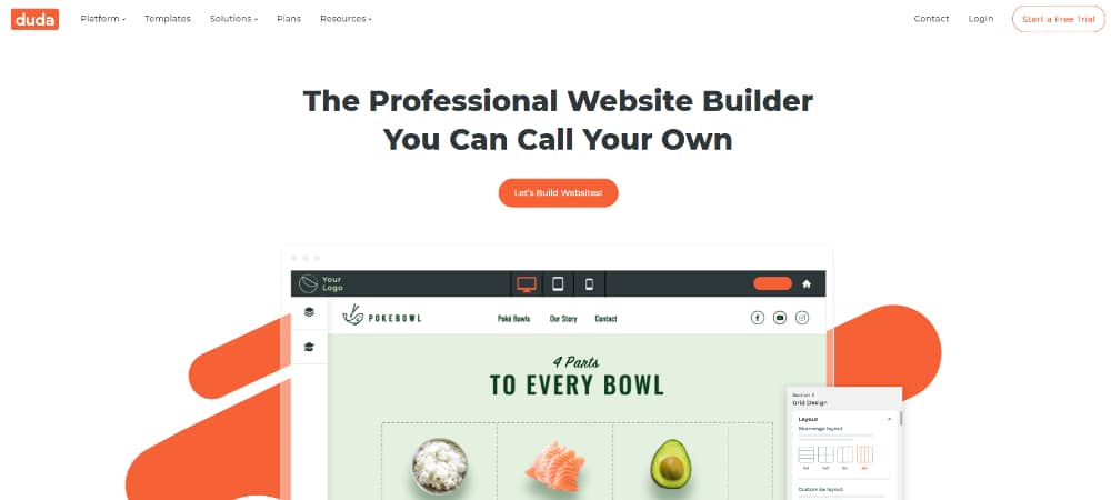 Responsive Website Builders for Mobile Friendly Websites: Duda