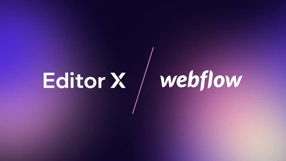 Editor X vs Webflow