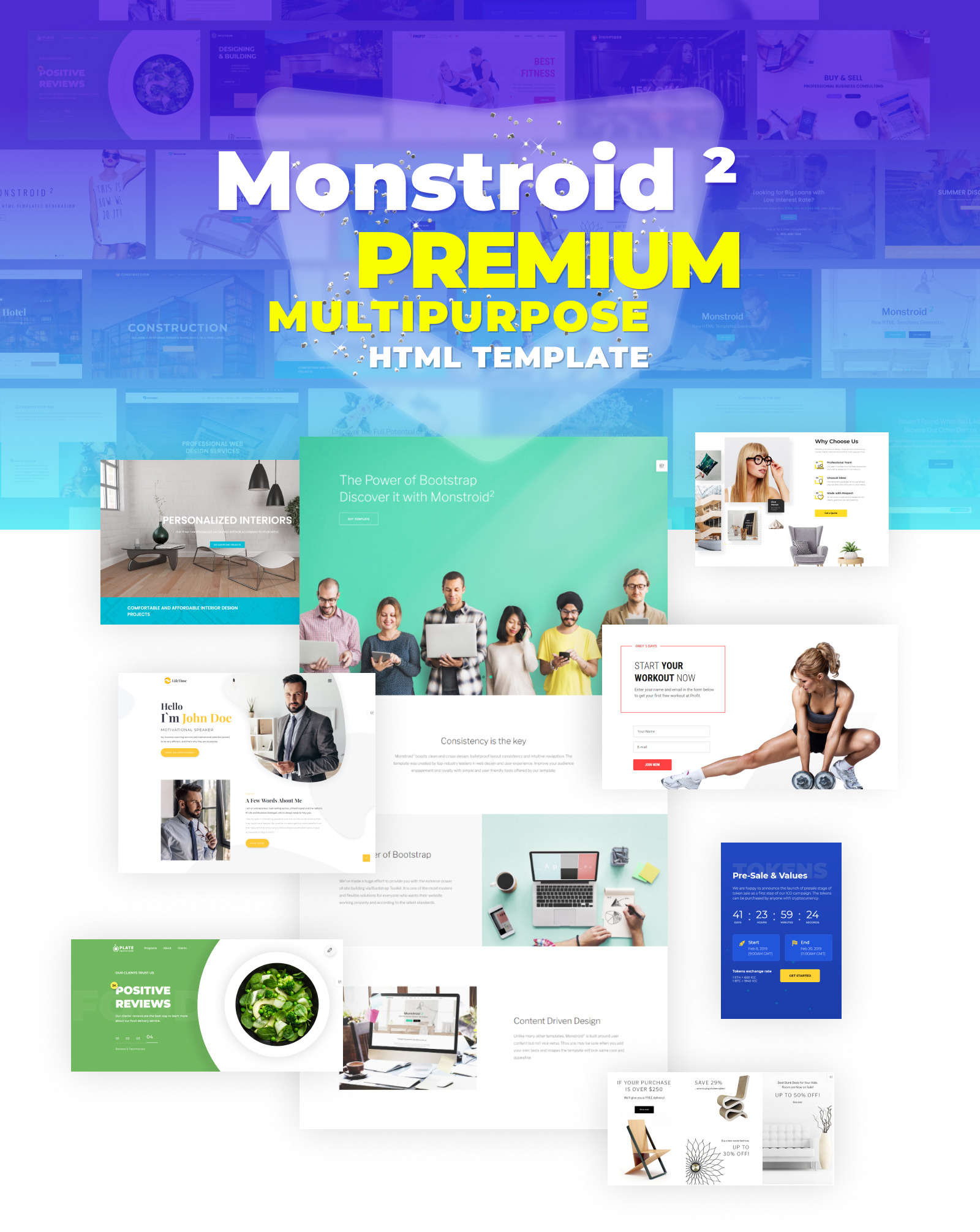 Monstroid2 - Multipurpose HTML5 Website Template