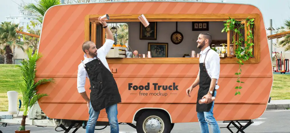 Food Truck Mockup