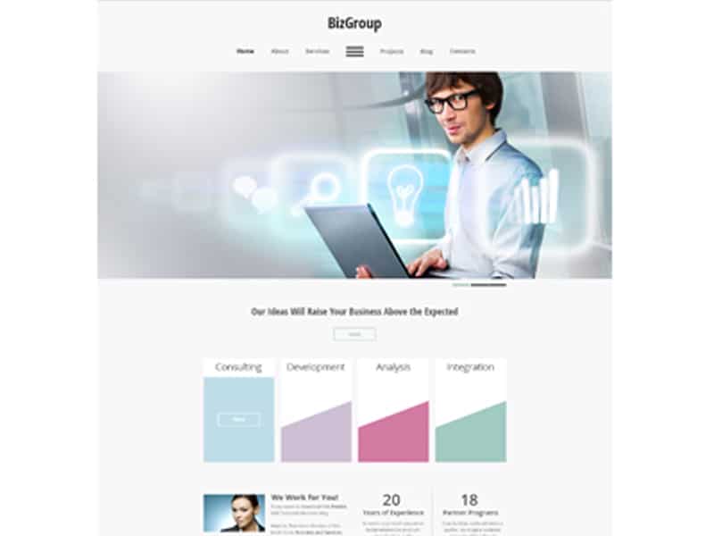 Free Business HTML5 Theme