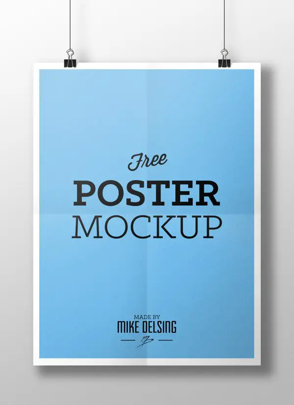 Free Poster Mockup