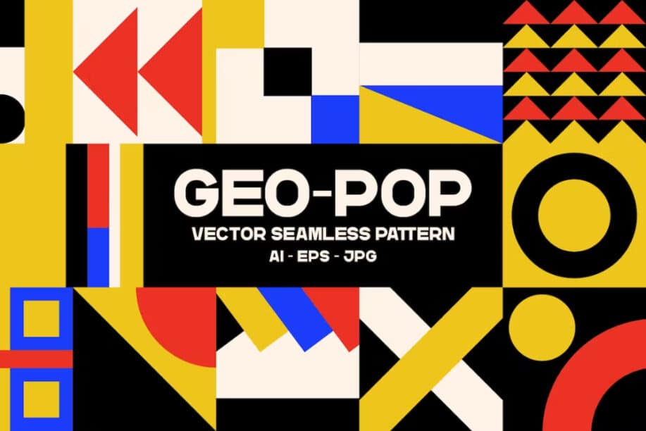 Geopop - Seamless Pattern