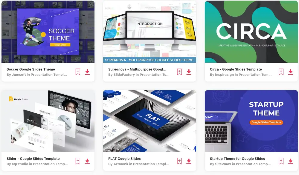 Google Slides Themes and Presentation Templates