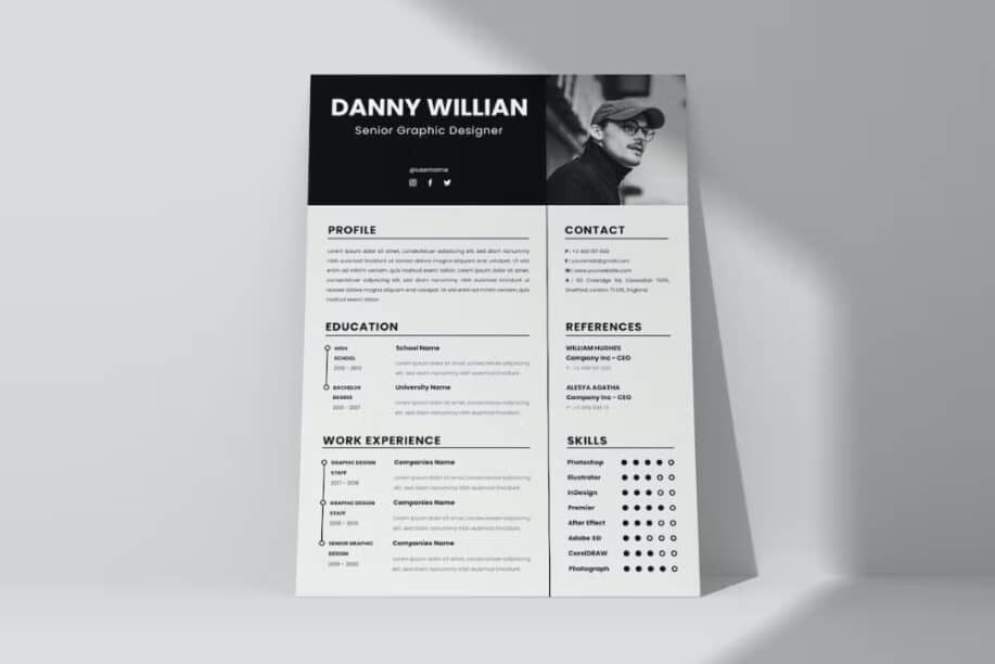 Graphic Designer Resume Template