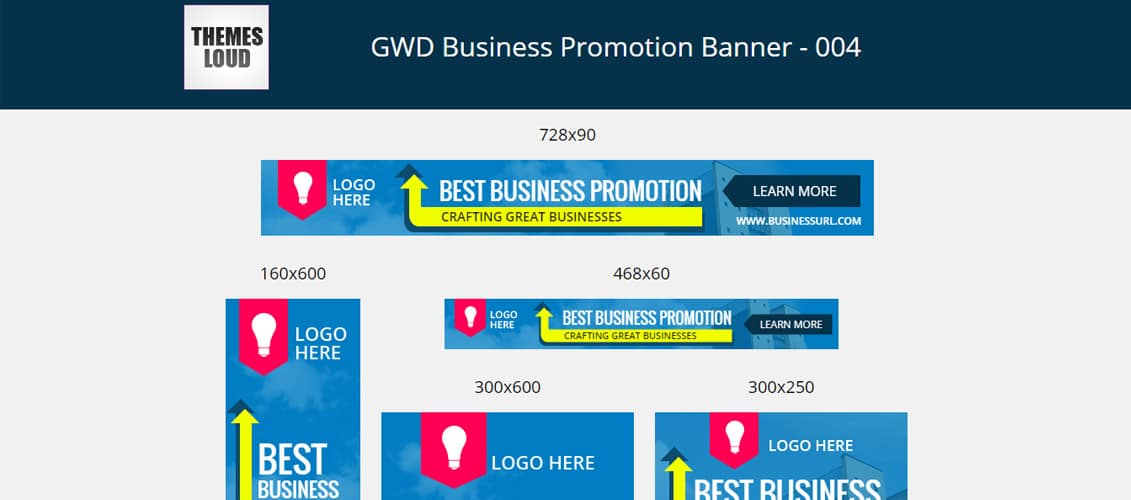 GWD HTML5 Ad Template