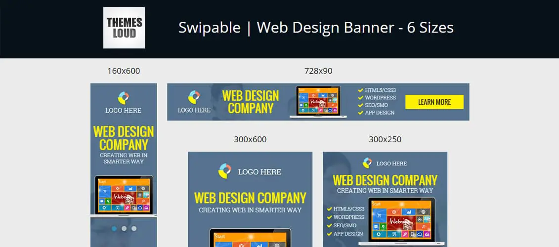 GWD Banner HTML5 Ad Templates 