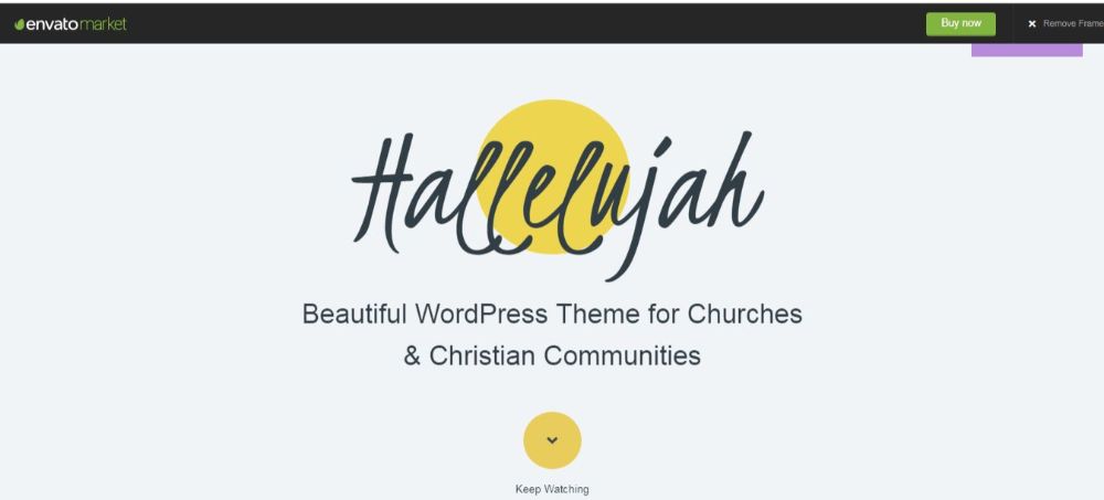 Hallelujah Church Theme