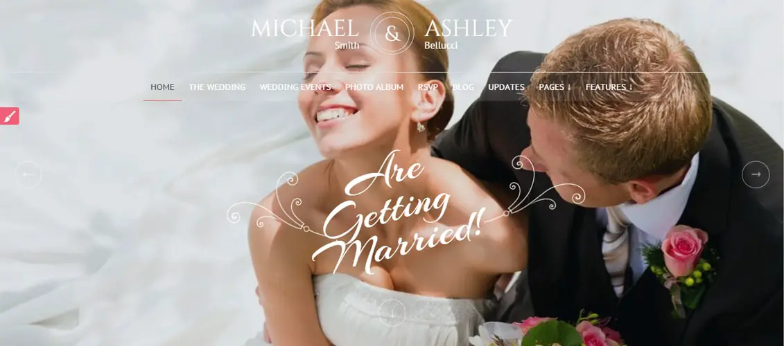 Honeymoon - Wedding Responsive Theme