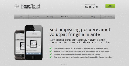 HostCloud - Premium WordPress Theme