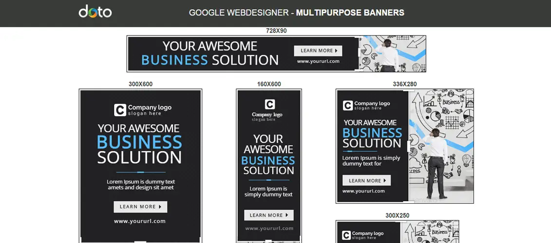 HTML5 Multipurpose Banners 