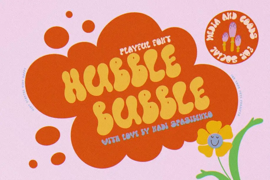 Hubble Bubble Font