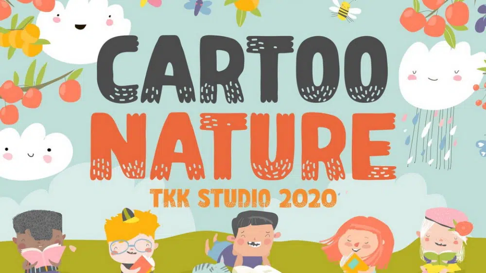 Best Comic fonts for designers: CartoNature