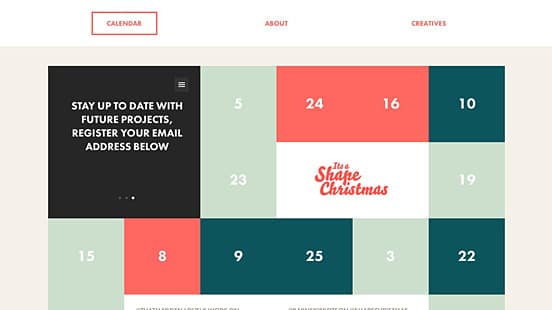 Interactive Advent Calendar