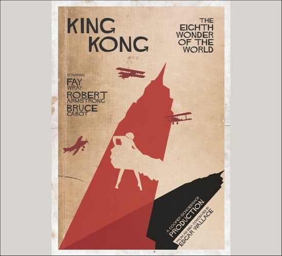 King Kong poster design