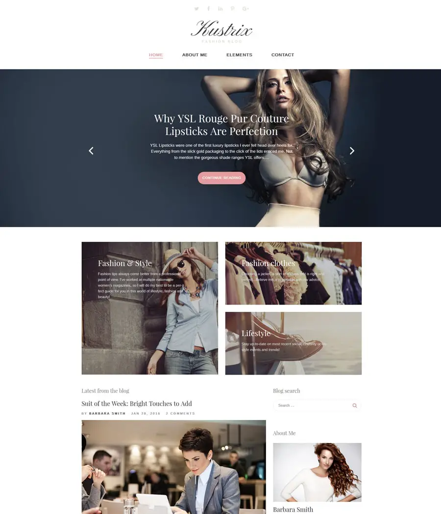 kustrix-gpl wordpress theme