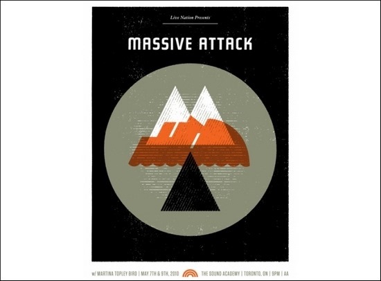 Massive Attack poster design