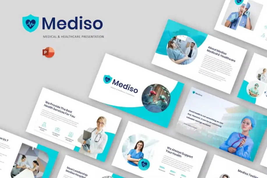 Best Nursing PowerPoint Template: Mediso