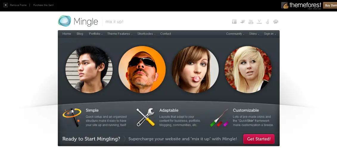 Mingle - Multi-purpose WordPress Theme